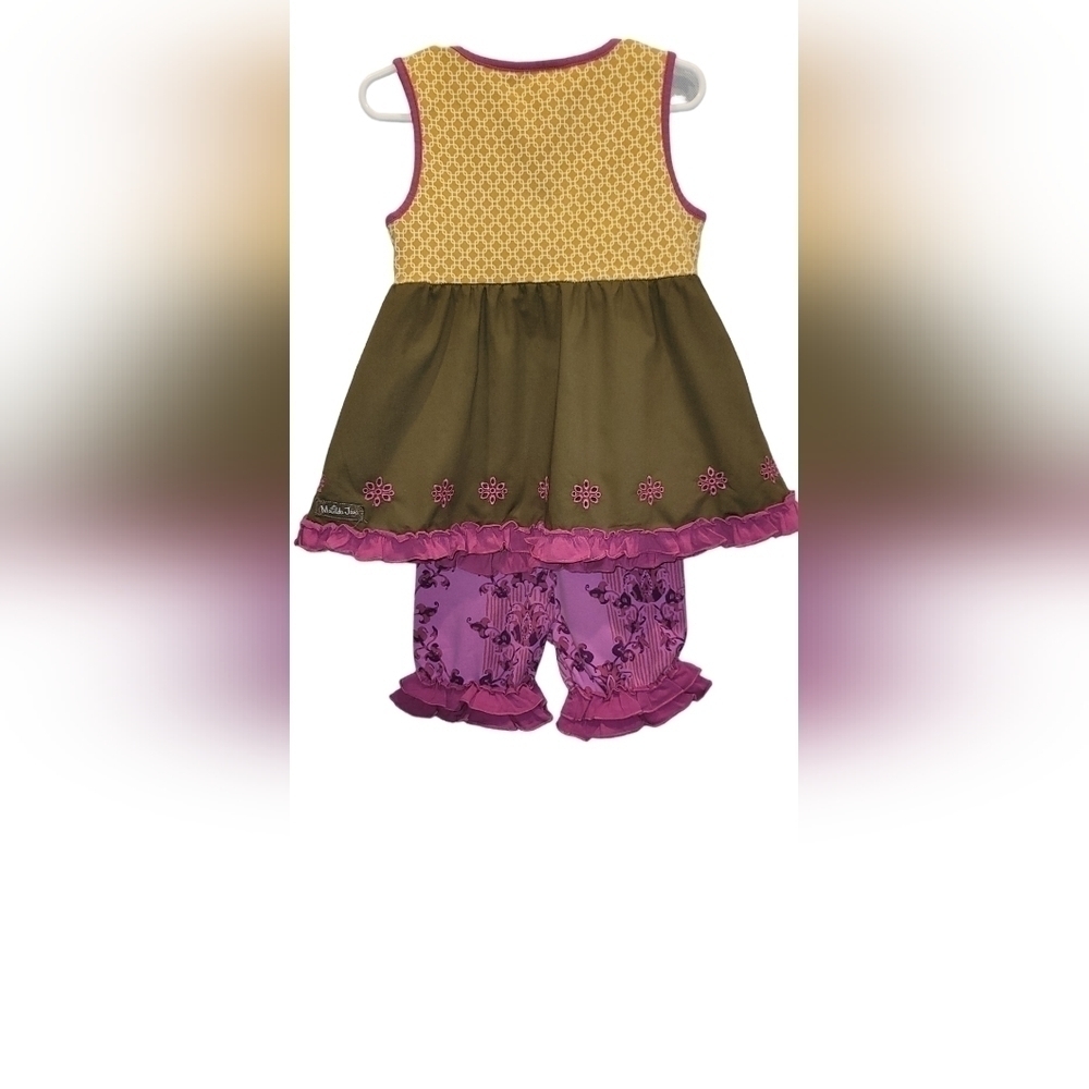 MATILDA Jane Matching Ruffled Shorts Set - Picture 2 of 11